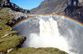 Rainbow over the Markarflj&oacute;t Gorge [Markarfljot Gorge], Iceland